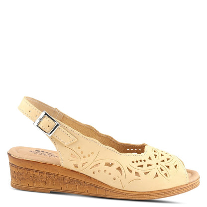 Spring Step ShoeS Orella Sandal Women’s Italian Leather Wedge Sandals by Spring Step Shoes – Don't Panic Shoes