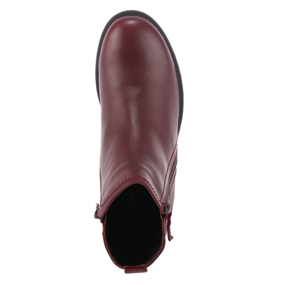 Spring Step Shoes Oziel Women's Classic Leather Zipper Booties Shoes by Spring Step Shoes – Don't Panic Shoes