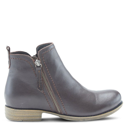 Spring Step Shoes Oziel Women's Classic Premium Leather Zipper Boots Shoes by Spring Step Shoes – Don't Panic Shoes