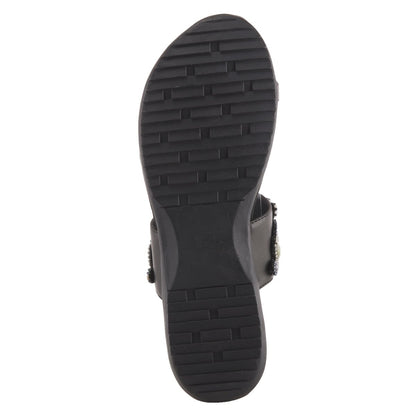 Spring Step ShoeS Patrizia Amalfi Sandals Women’s Multicolored Beaded Slide Sandals by Spring Step Shoes – Don't Panic Shoes