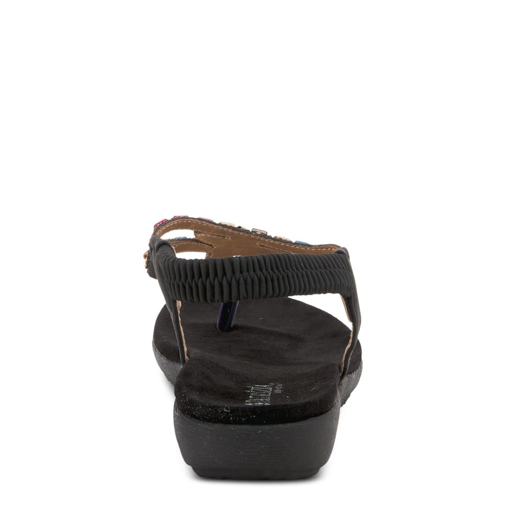 Spring Step Shoes Patrizia Crema Women's Thong Stretch Back Strap Sandals Shoes by Spring Step Shoes – Don't Panic Shoes