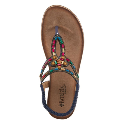 Spring Step Shoes Patrizia Crema Women's Thong Stretch Back Strap Sandals Shoes by Spring Step Shoes – Don't Panic Shoes