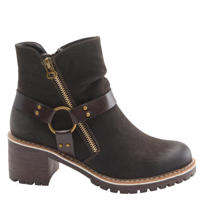 Spring Step Shoes Patrizia Firewood Women's Leather O Ring Harness Boots Shoes by Spring Step Shoes – Don't Panic Shoes