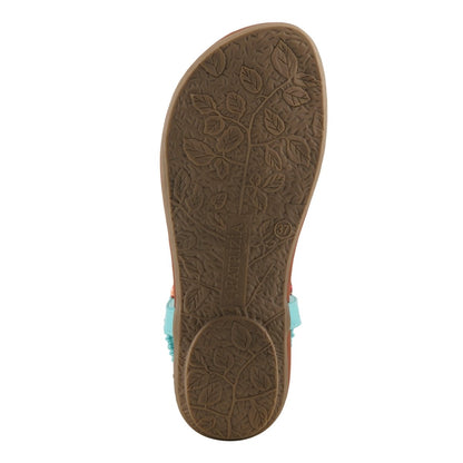 Spring Step Shoes Patrizia Gadelina Women's Sandals Floral Rhinestones Sandals by Spring Step Shoes – Don't Panic Shoes