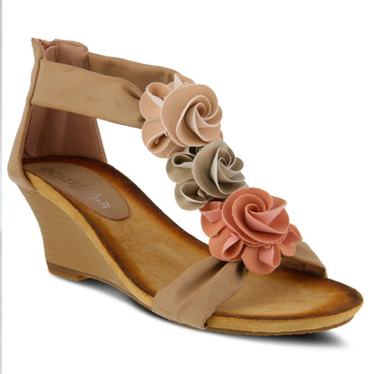 Spring Step ShoeS Patrizia Harlequin Multi Sandal Women’s Leather Sandals by Spring Step Shoes – Don't Panic Shoes