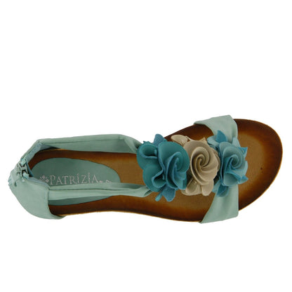 Spring Step ShoeS Patrizia Harlequin Multi Sandal Women’s Leather Sandals by Spring Step Shoes – Don't Panic Shoes