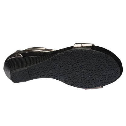 Spring Step ShoeS Patrizia Harlequin Women’s Leather Wedge Sandal Sandals by Spring Step Shoes – Don't Panic Shoes