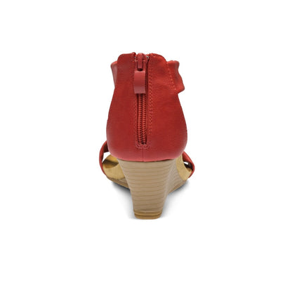 Spring Step ShoeS Patrizia Harlequin Women’s Leather Wedge Sandal Sandals by Spring Step Shoes – Don't Panic Shoes