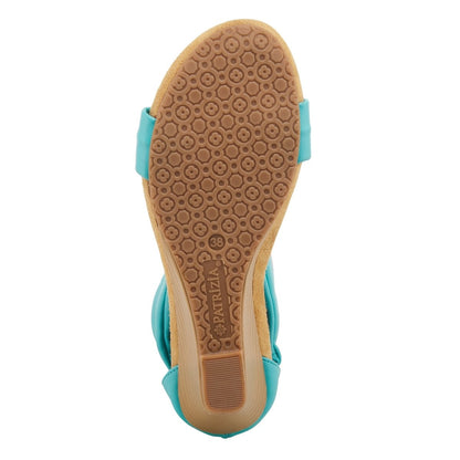 Spring Step ShoeS Patrizia Harlequin Women’s Leather Wedge Sandal Sandals by Spring Step Shoes – Don't Panic Shoes