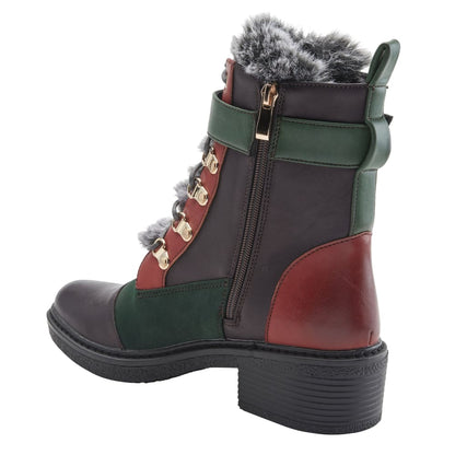 Spring Step Shoes Patrizia Hilvia Women's Stylish And Versatile Laceup Boots Shoes by Spring Step Shoes – Don't Panic Shoes