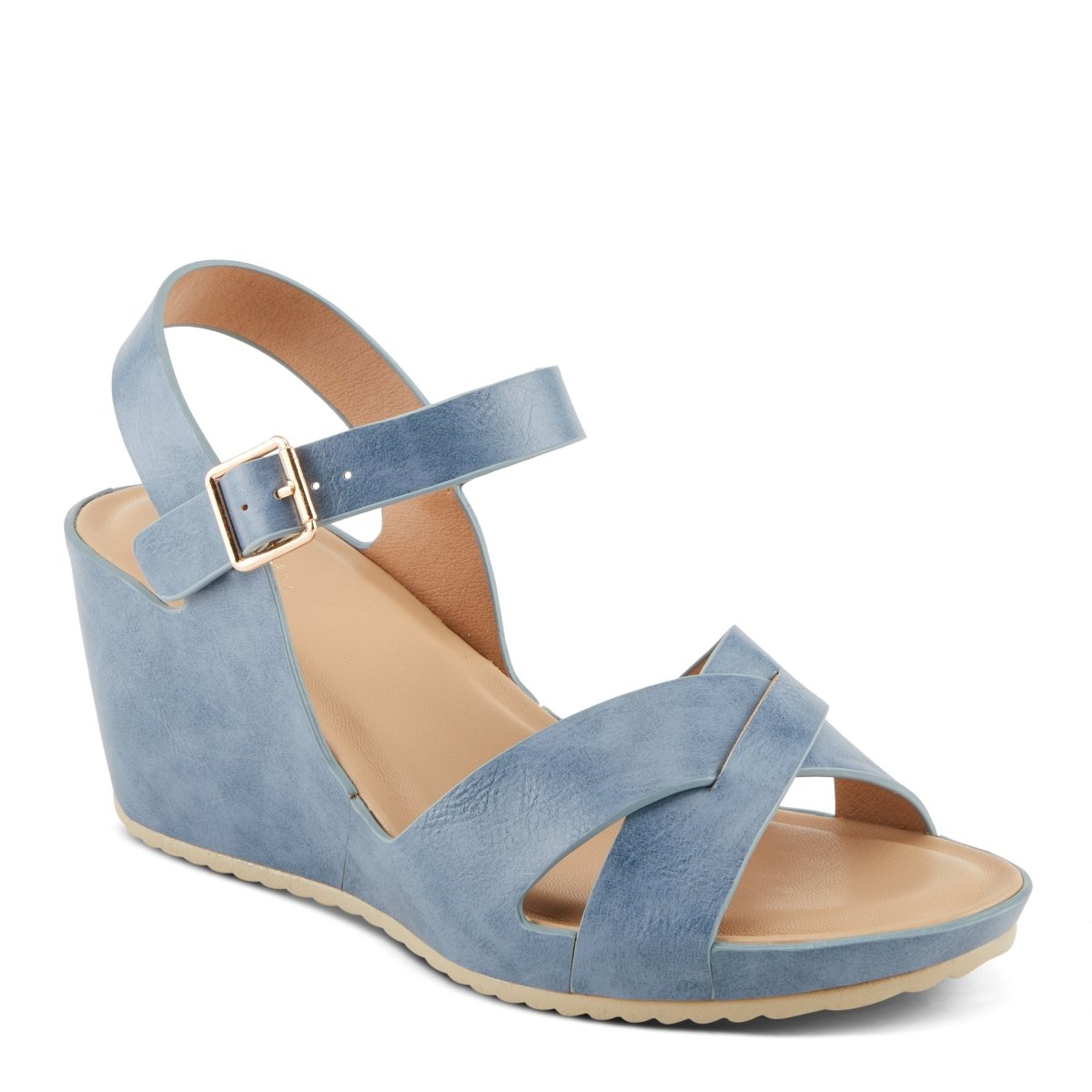 Spring Step ShoeS Patrizia Lyric Sandals Women’s Leather Wedge Strappy Casual Sandals by Spring Step Shoes – Don't Panic Shoes