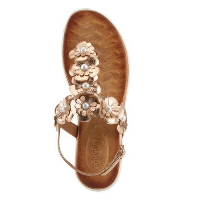 Spring Step ShoeS Patrizia Momento Women’s Thong Sandals With Flowers Sandals by Spring Step Shoes – Don't Panic Shoes