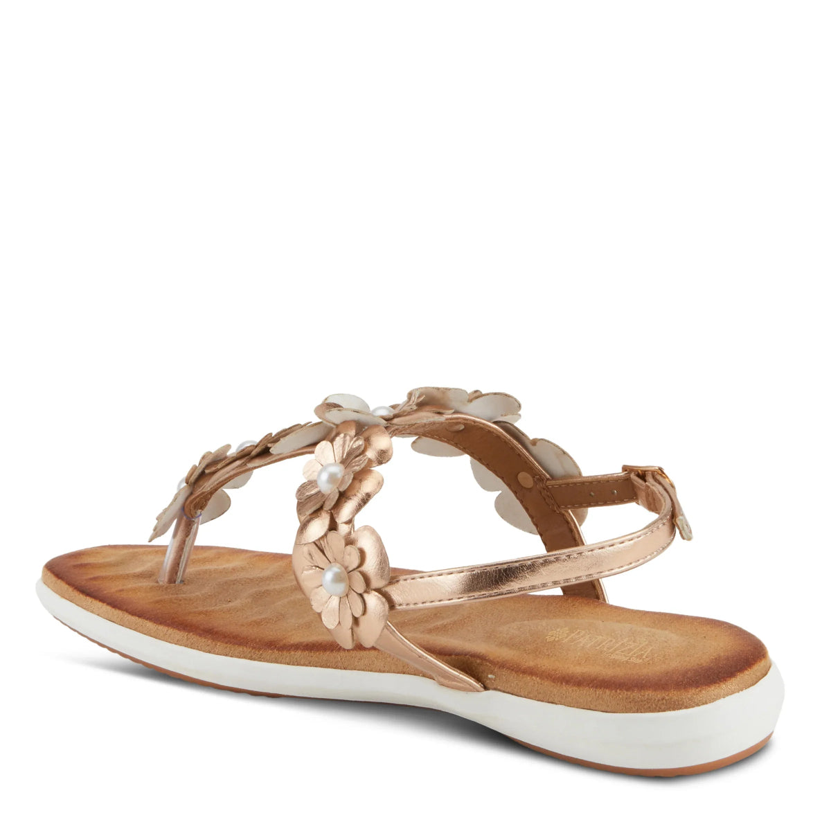 Spring Step ShoeS Patrizia Momento Women’s Thong Sandals With Flowers Sandals by Spring Step Shoes – Don't Panic Shoes