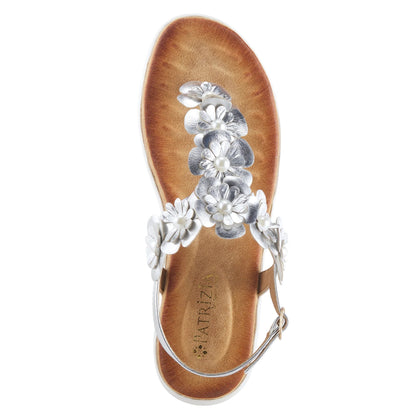 Spring Step ShoeS Patrizia Momento Women’s Thong Sandals With Flowers Sandals by Spring Step Shoes – Don't Panic Shoes