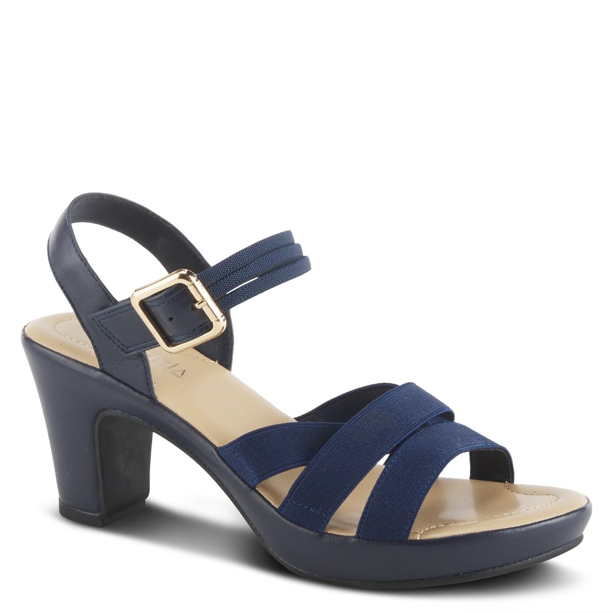 Spring Step ShoeS Patrizia Neesa Stretch Sandal Women’s Leather Comfort Heels Sandals by Spring Step Shoes – Don't Panic Shoes