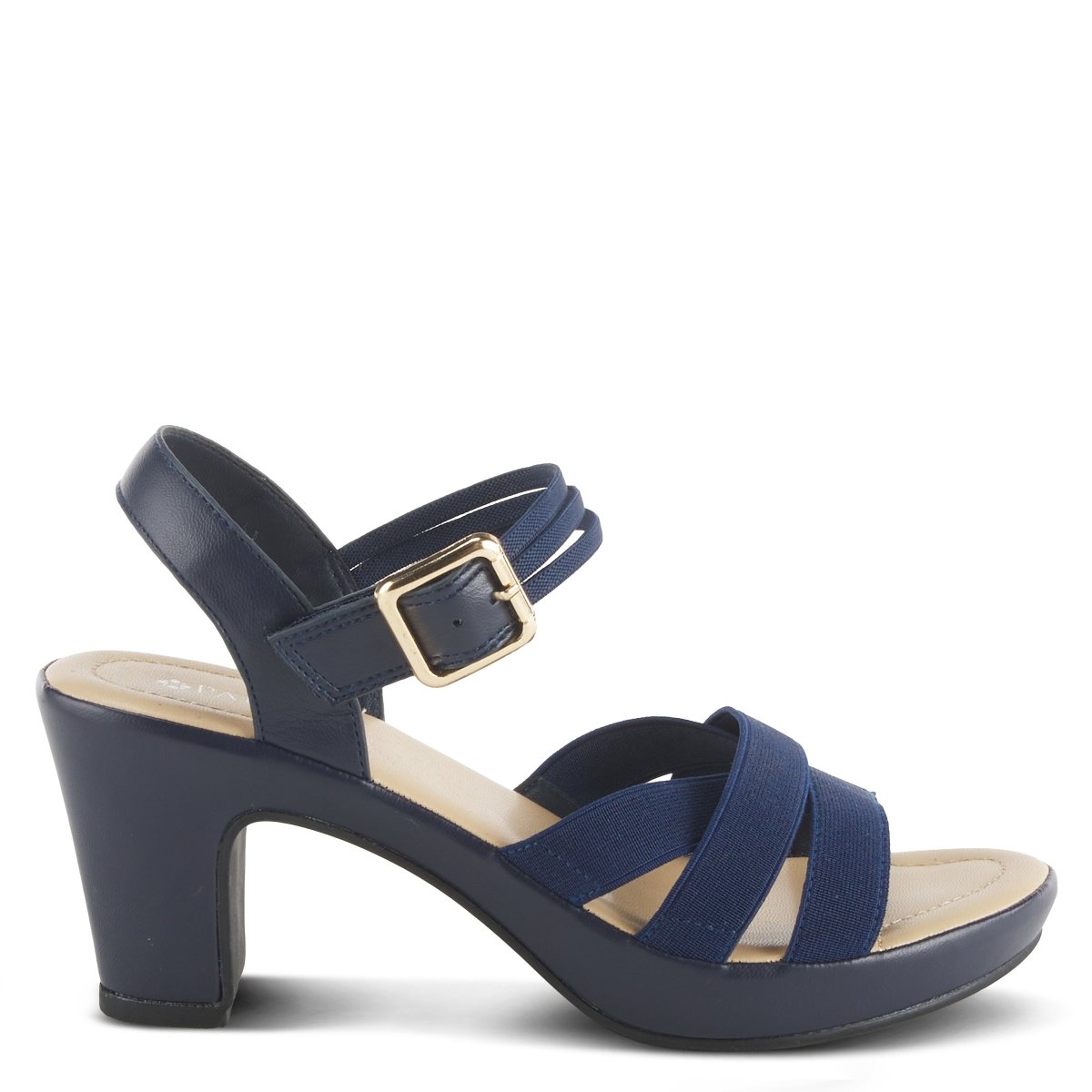 Spring Step ShoeS Patrizia Neesa Stretch Sandal Women’s Leather Comfort Heels Sandals by Spring Step Shoes – Don't Panic Shoes