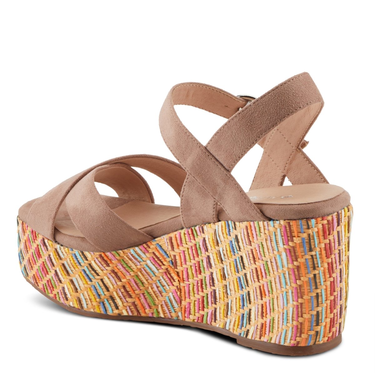 Spring Step Shoes Patrizia Rainbowfun Sandals Wedges Casual Sandals by Spring Step Shoes – Don't Panic Shoes