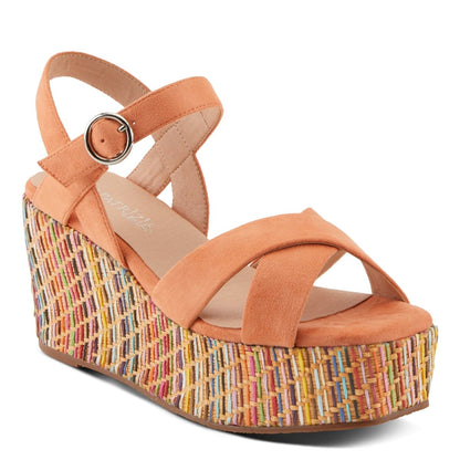 Spring Step Shoes Patrizia Rainbowfun Sandals Wedges Casual Sandals by Spring Step Shoes – Don't Panic Shoes