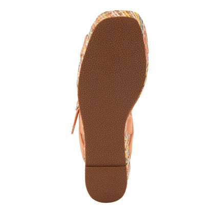 Spring Step Shoes Patrizia Rainbowfun Sandals Wedges Casual Sandals by Spring Step Shoes – Don't Panic Shoes