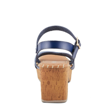Spring Step ShoeS Patrizia Sandrine Women’s Leather Cork Platform Sandals Platform Casual Sandals by Spring Step Shoes – Don't Panic Shoes