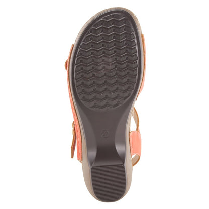 Spring Step Shoes Patrizia Shantay Sandals Women's Leather Wedge Sandals by Spring Step Shoes – Don't Panic Shoes