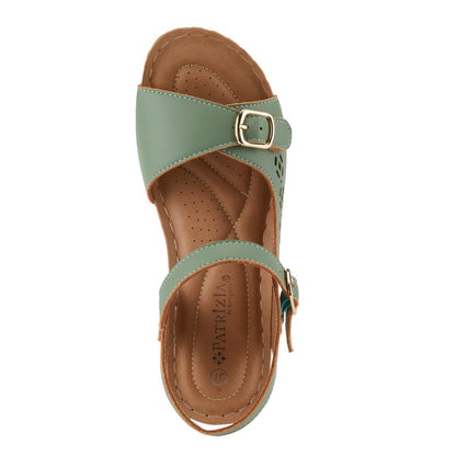 Spring Step Shoes Patrizia Shantay Sandals Women's Leather Wedge Sandals by Spring Step Shoes – Don't Panic Shoes