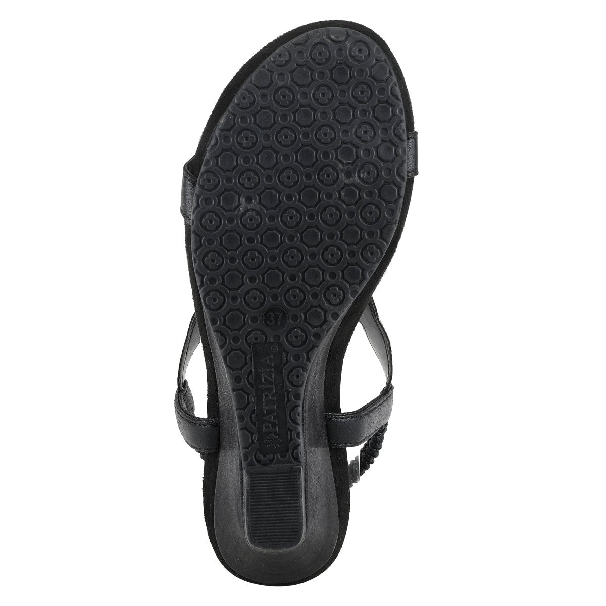 Spring Step ShoeS Patrizia Shining T Strap Sandals Women’s Wedge T - Strap Sandals by Spring Step Shoes – Don't Panic Shoes