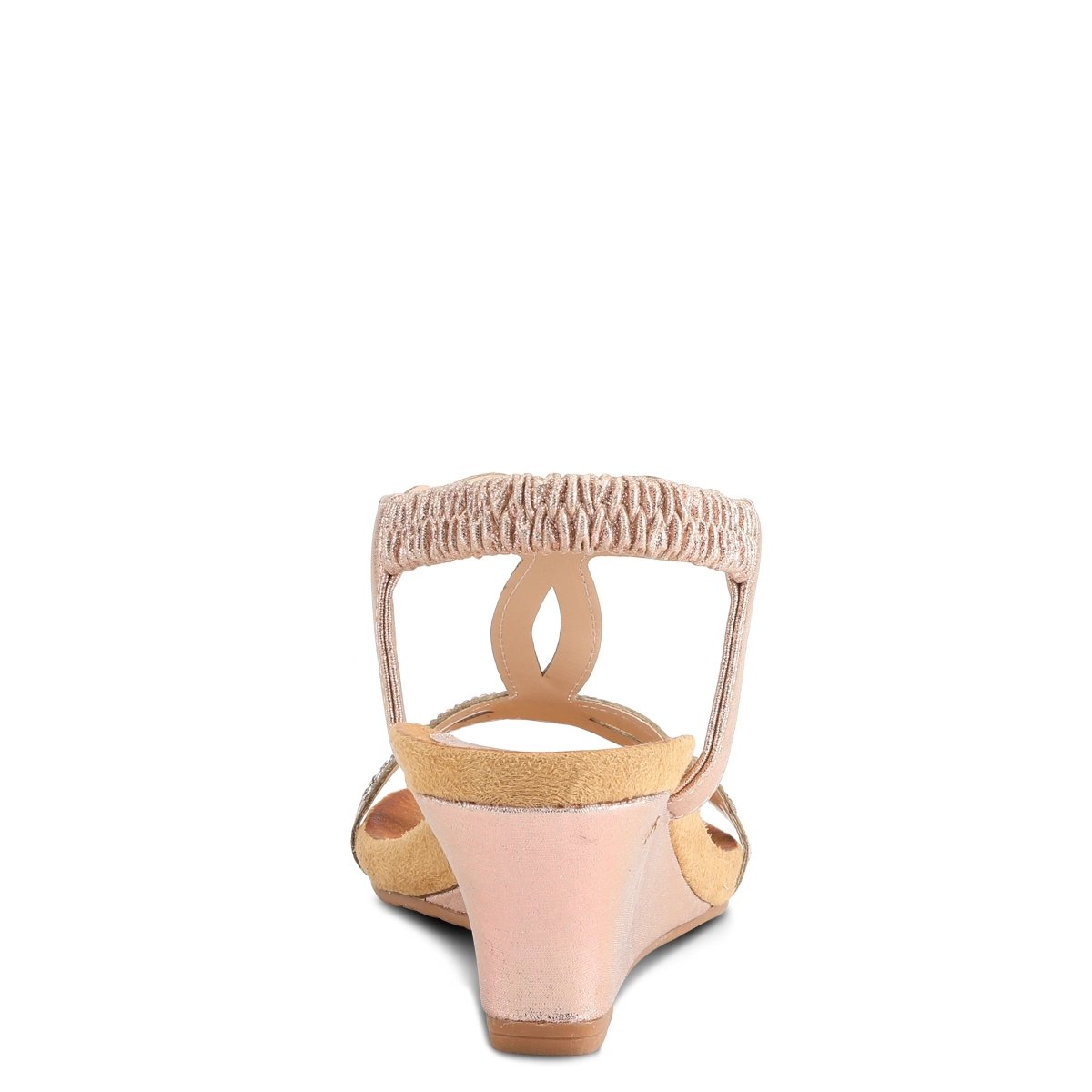 Spring Step ShoeS Patrizia Shining T Strap Sandals Women’s Wedge T - Strap Sandals by Spring Step Shoes – Don't Panic Shoes