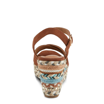 Spring Step ShoeS Patrizia Sloane Women’s Woven Suede Espadrille Sandals Sandals by Spring Step Shoes – Don't Panic Shoes