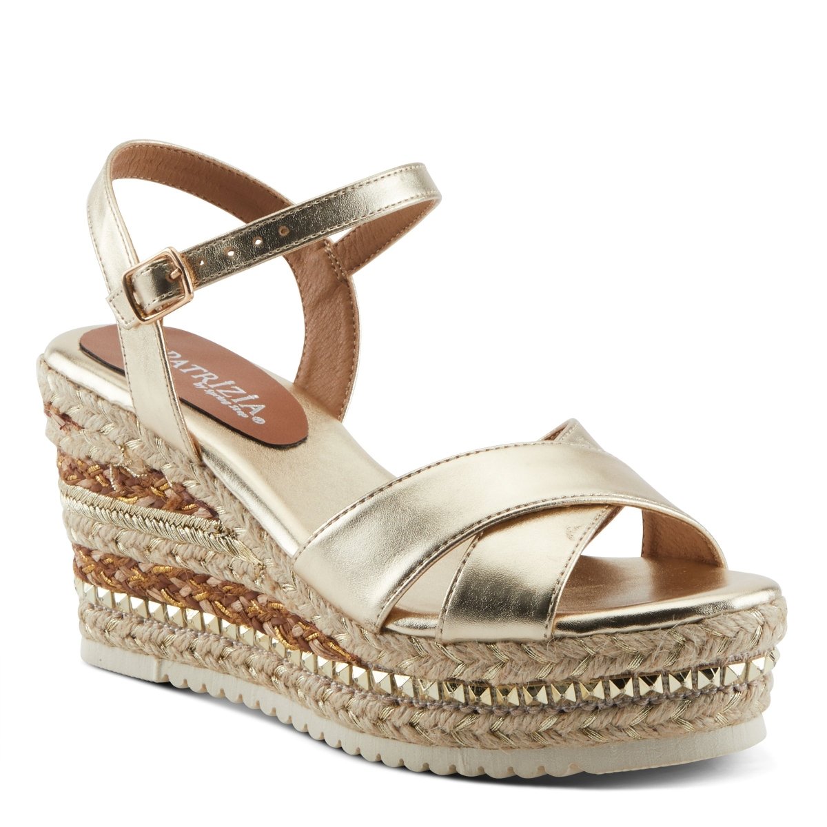 Spring Step ShoeS Patrizia Sloane Women’s Woven Suede Espadrille Sandals Sandals by Spring Step Shoes – Don't Panic Shoes