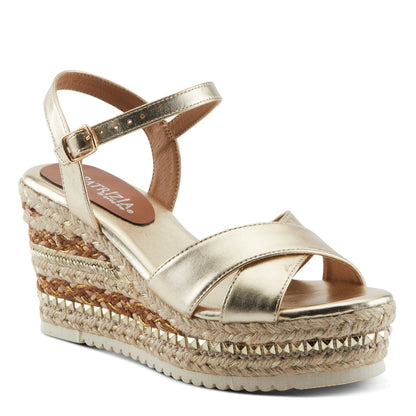 Spring Step ShoeS Patrizia Sloane Women’s Woven Suede Espadrille Sandals Sandals by Spring Step Shoes – Don't Panic Shoes