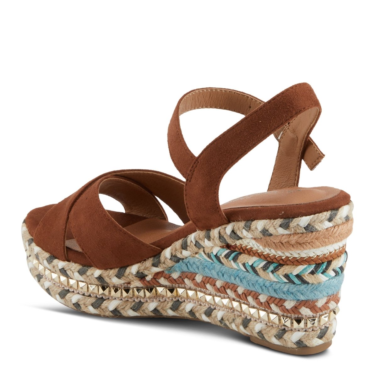 Spring Step ShoeS Patrizia Sloane Women’s Woven Suede Espadrille Sandals Sandals by Spring Step Shoes – Don't Panic Shoes