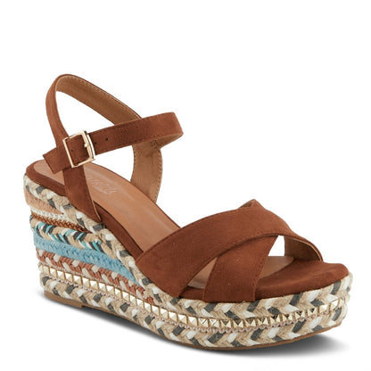 Spring Step ShoeS Patrizia Sloane Women’s Woven Suede Espadrille Sandals Sandals by Spring Step Shoes – Don't Panic Shoes