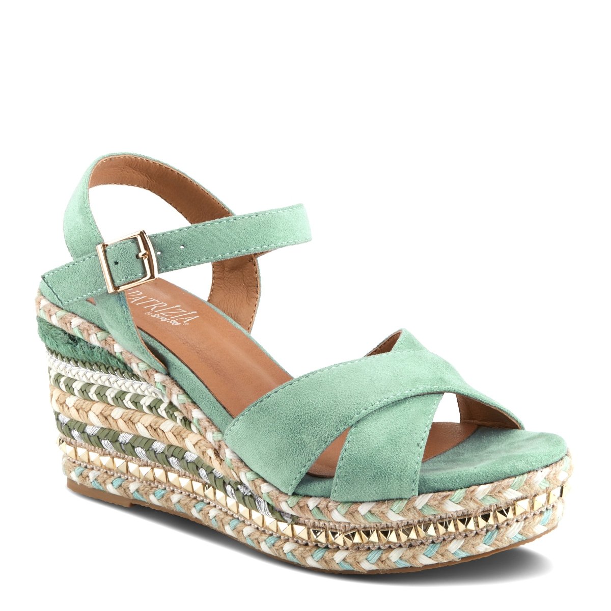 Spring Step ShoeS Patrizia Sloane Women’s Woven Suede Espadrille Sandals Sandals by Spring Step Shoes – Don't Panic Shoes
