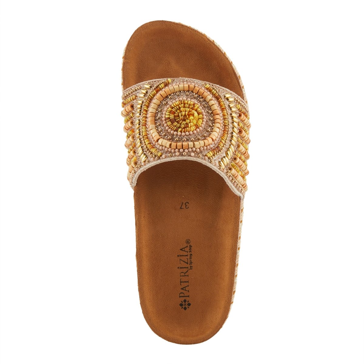 Spring Step ShoeS Patrizia Swirla Sandals Women’s Multicolor Wedge Slides Casual Sandals by Spring Step Shoes – Don't Panic Shoes