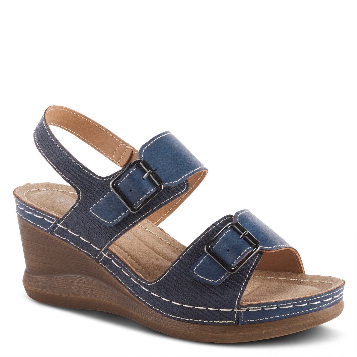 Spring Step Shoes Patrizias Tavlin Sandals Women's Wedge 2.75" Heel Sandals by Spring Step Shoes – Don't Panic Shoes