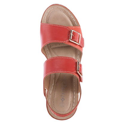 Spring Step Shoes Patrizias Tavlin Sandals Women's Wedge 2.75" Heel Sandals by Spring Step Shoes – Don't Panic Shoes