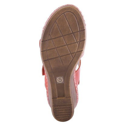 Spring Step Shoes Patrizias Tavlin Sandals Women's Wedge 2.75" Heel Sandals by Spring Step Shoes – Don't Panic Shoes