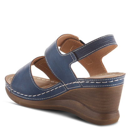 Spring Step Shoes Patrizias Tavlin Sandals Women's Wedge 2.75" Heel Sandals by Spring Step Shoes – Don't Panic Shoes