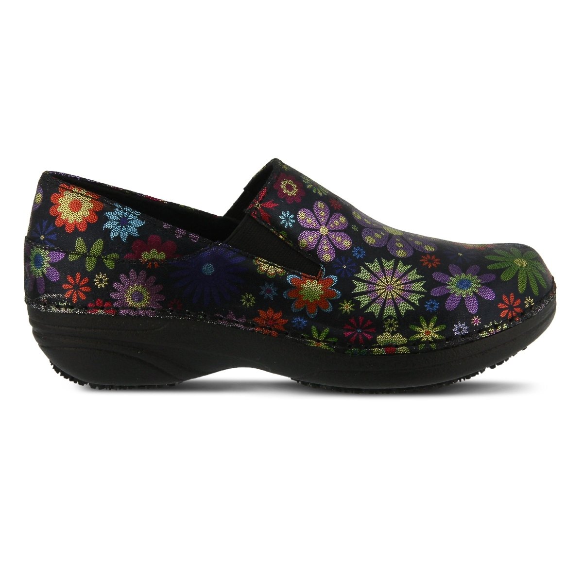 Spring Step ShoeS Professional Manila Flower Power Women’s Leather Slip On Loafer Shoes Flpwr Slip - On Shoe by Spring Step Shoes – Don't Panic Shoes
