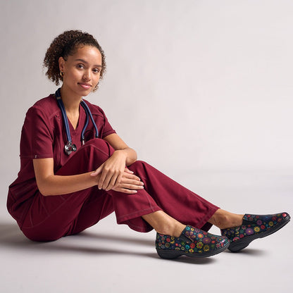 Spring Step ShoeS Professional Manila Flower Power Women’s Leather Slip On Loafer Shoes Flpwr Slip - On Shoe by Spring Step Shoes – Don't Panic Shoes