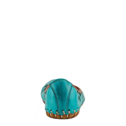 Spring Step ShoeS Rayely Shoe Women’s Leather Slip On Flat Shoes by Spring Step Shoes – Don't Panic Shoes