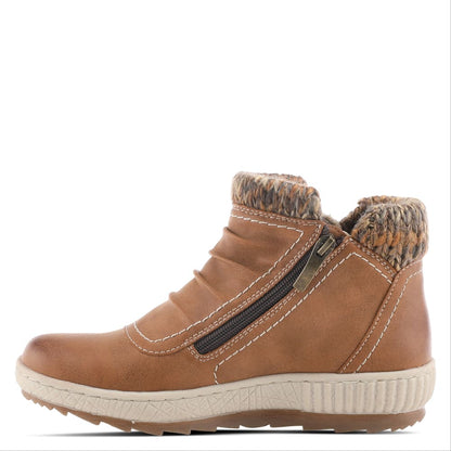 Spring Step Shoes Relife Cleora Women's Leather Boots With Fur Shoes by Spring Step Shoes – Don't Panic Shoes