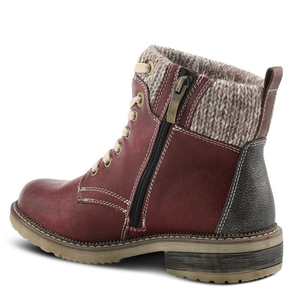 Spring Step Shoes Relife Khazera Women's Comfortable Shearling Boots Shoes by Spring Step Shoes – Don't Panic Shoes