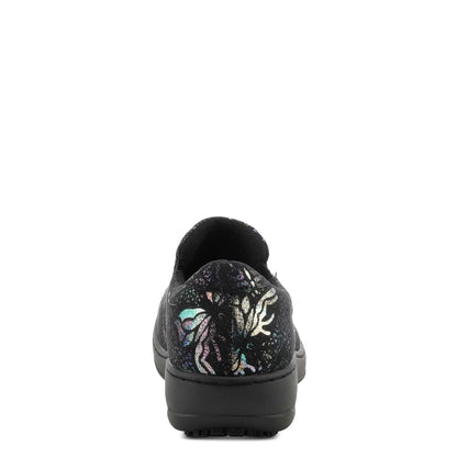 Spring Step Shoes Winfrey Flutter Women's Slip On Black Multi Shoes by Spring Step Shoes – Don't Panic Shoes