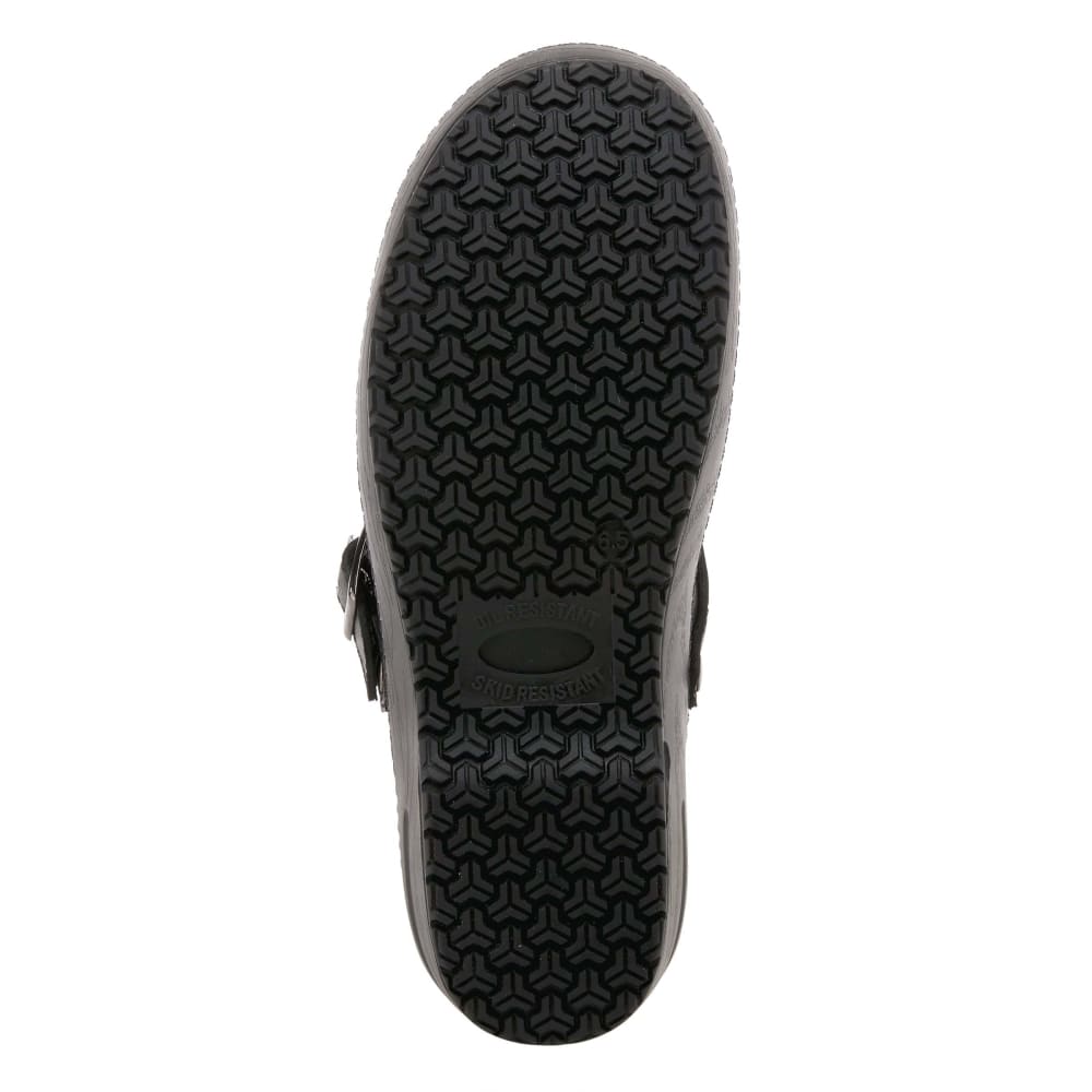 Spring Step Shoes Women's Black Leather Clogs Shoes by Spring Step Shoes – Don't Panic Shoes