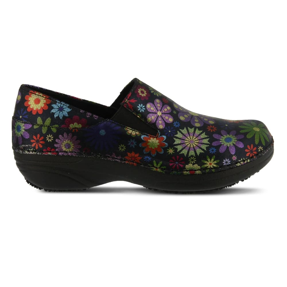 Spring Step Shoes Women’s Black Multi Slip-on