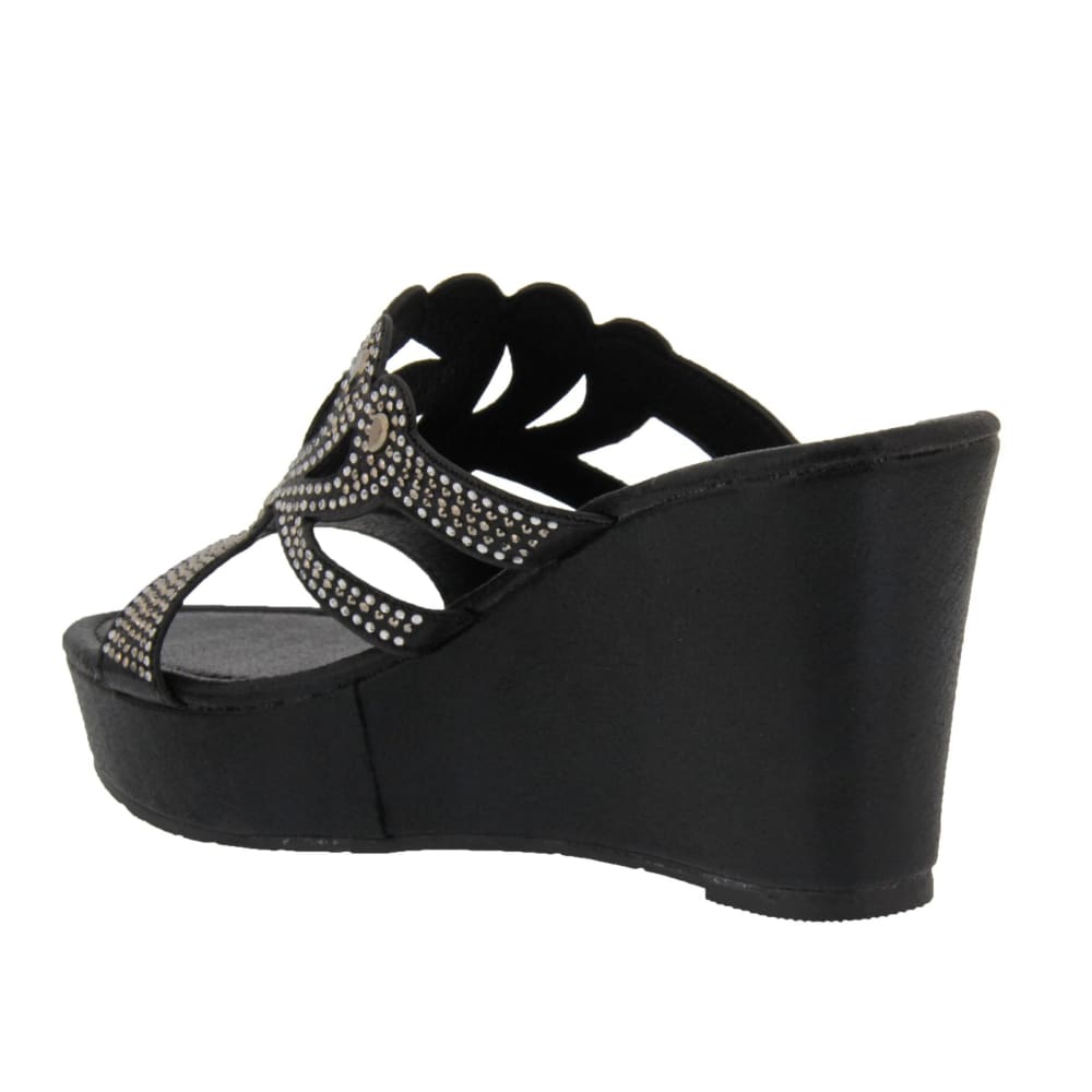 Spring Step Shoes Women’s Crystal Slide Sandals