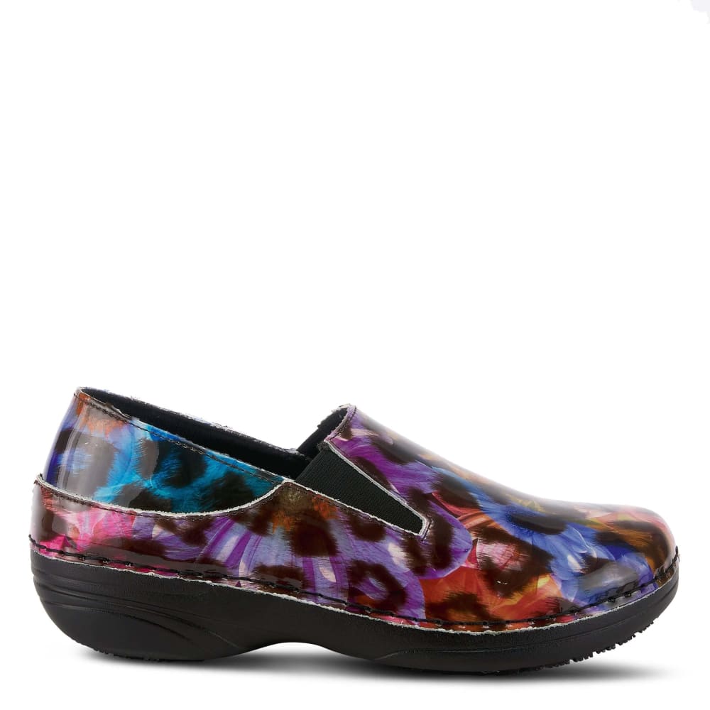 Spring Step Shoes Women’s Rainbow Patent Slip-on