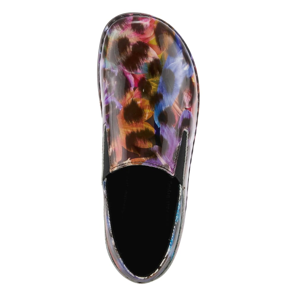 Spring Step Shoes Women’s Rainbow Patent Slip-on